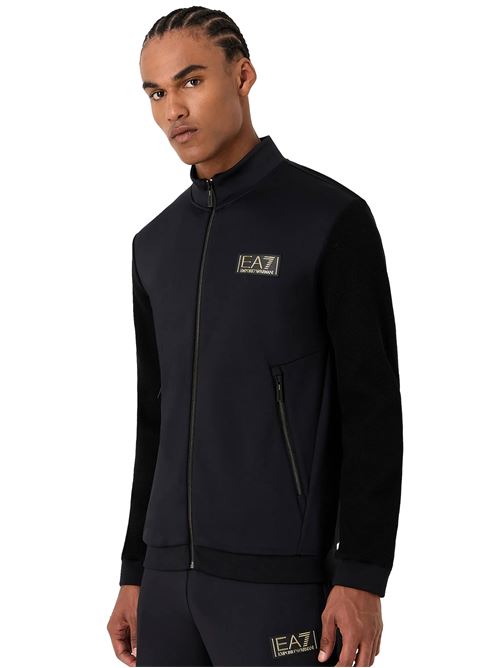 EMPORIO ARMANI Felpa con zip Gold Label EA7 | 6RPM371200