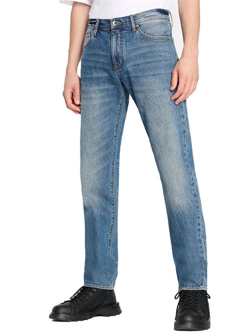 EMPORIO ARMANI Boyfriend fit cropped jeans EXCHANGE | 6RZJ161500