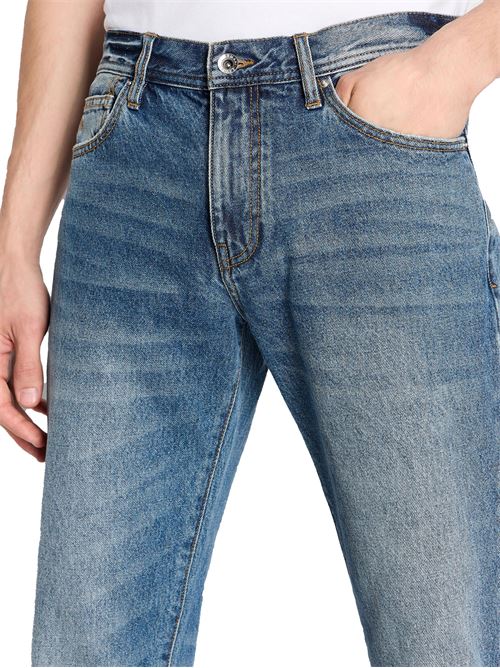 EMPORIO ARMANI Boyfriend fit cropped jeans EXCHANGE | 6RZJ161500