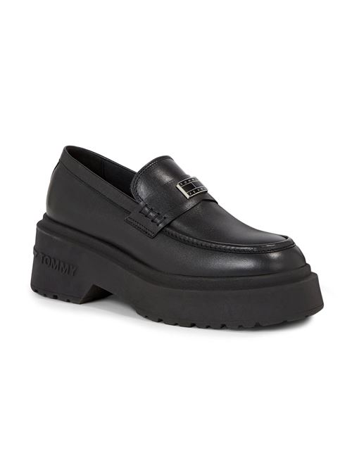 TOMMY JEANS Leather loafers TOMMY | EN0EN02320BDS