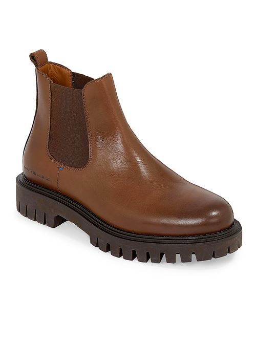 TOMMY HILFIGER Premium leather boot TOMMY | FM0FM04755GVI