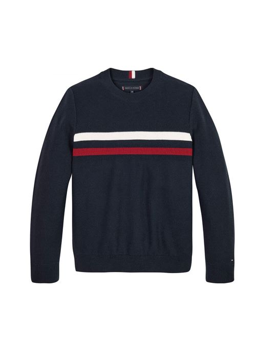 TOMMY HILFIGER Maglioncino a coste Ragazzi TOMMY | KB0KB08306TDW5