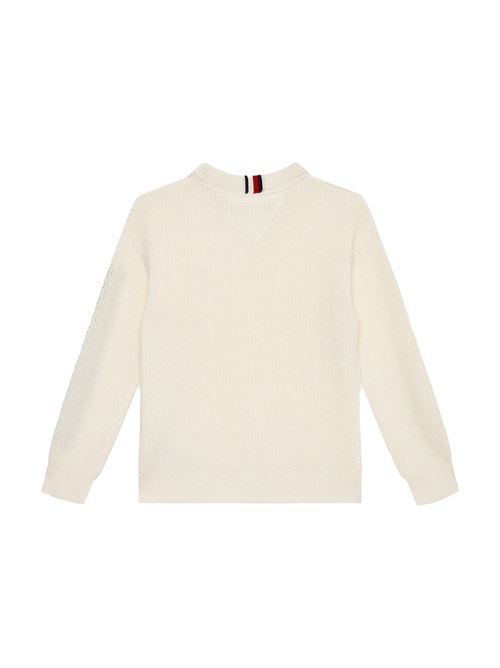 TOMMY HILFIGER Maglioncino a coste per Ragazzi TOMMY | KB0KB08364TYBH