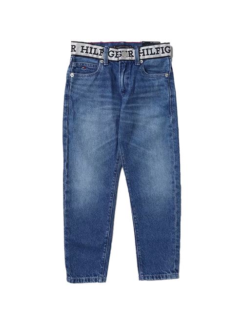 TOMMY HILFIGER Straight Fit Jeans for Boys TOMMY | KB0KB08403T1AB