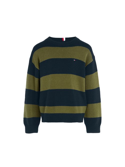 TOMMY HILFIGER Maglioncino Colorblock per Bambini TOMMY | KB0KB08515J0A4