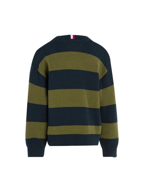 TOMMY HILFIGER Maglioncino Colorblock per Bambini TOMMY | KB0KB08515J0A4