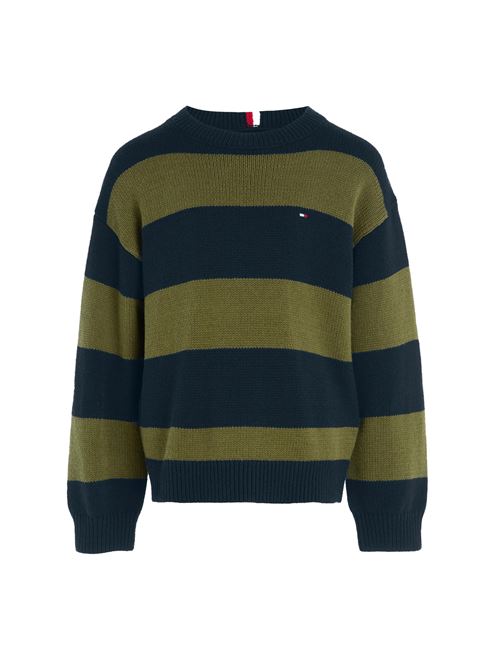 TOMMY HILFIGER Maglioncino Colorblock TOMMY | KB0KB08515T0A4