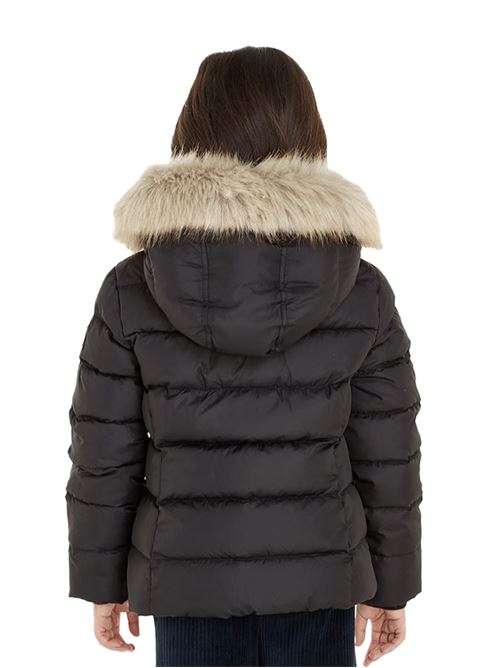 TOMMY HILFIGER Essential Down Jacket for Girls TOMMY | KG0KG07399TBDS