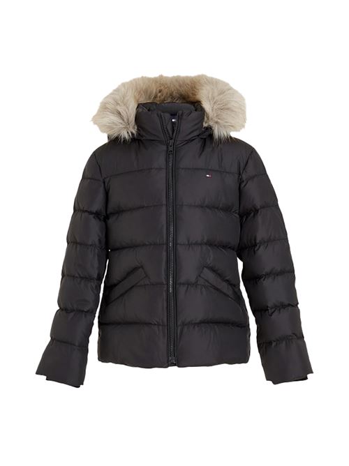 TOMMY HILFIGER Essential Down Jacket for Girls TOMMY | KG0KG07399TBDS