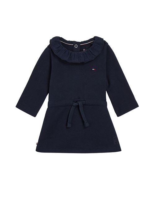 TOMMY HILFIGER Dress with collar for Baby Girls TOMMY | KN0KN01718JDW5