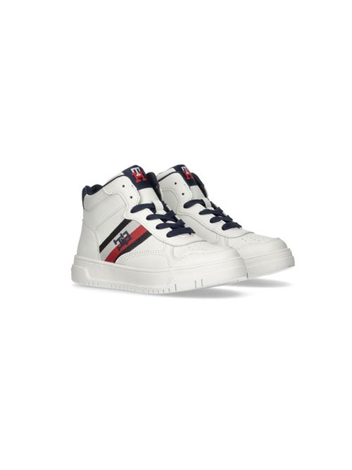 TOMMY HILFIGER High Top Sneakers for Boys TOMMY | T3X91355A473