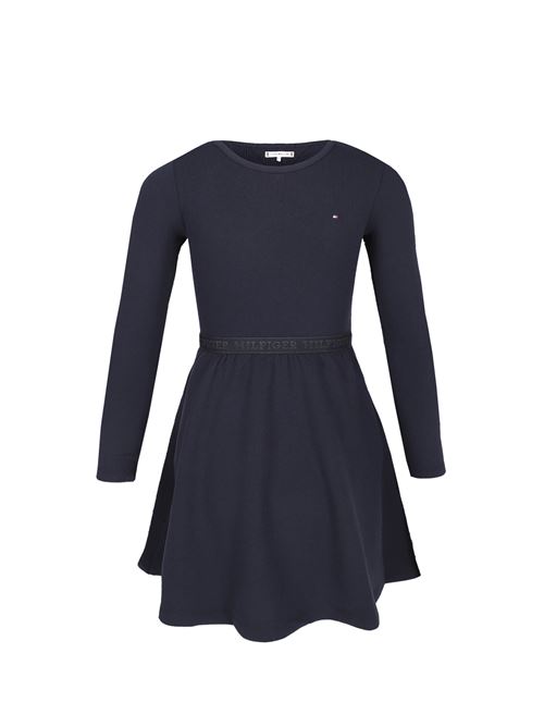 TOMMY HILFIGER Dress with belt for girls TOMMY | THKG0KG07670JDW5