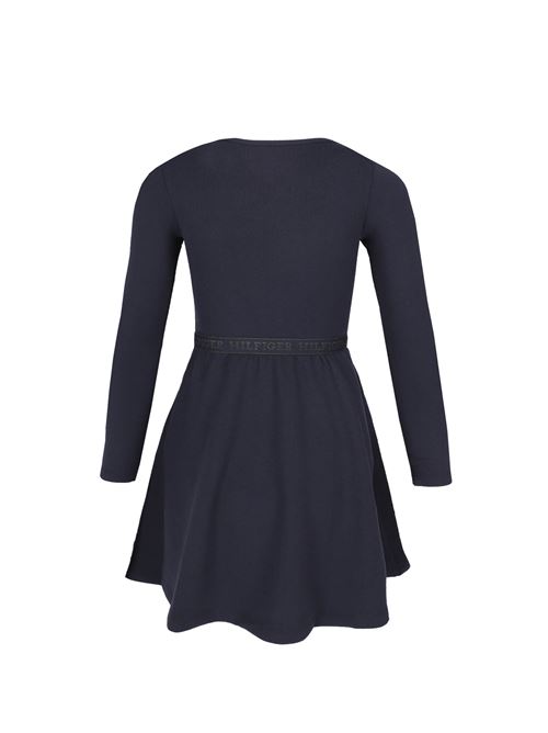 TOMMY HILFIGER Dress with belt for girls TOMMY | THKG0KG07670JDW5