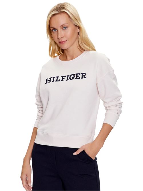 TOMMY HILFIGER Sweatshirt with Monotype embroidery TOMMY | WW0WW38860AC0