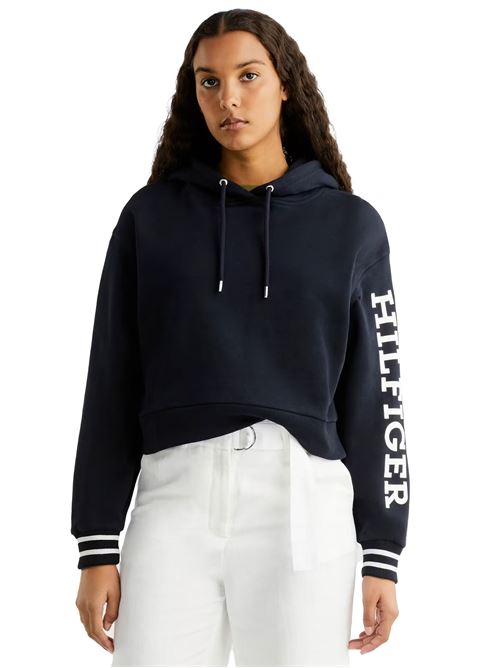 TOMMY HILFIGER Felpa con maniche monotype TOMMY | WW0WW39140DW5