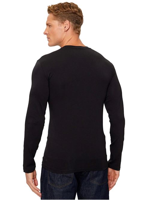 man knitted loungerwear t-shirt EA7 | 1110234F51200020