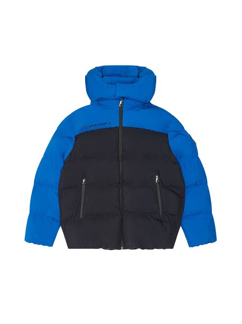 EMPORIO ARMANI Boy's Colour Block Down Jacket EA7 | 6DBB081562