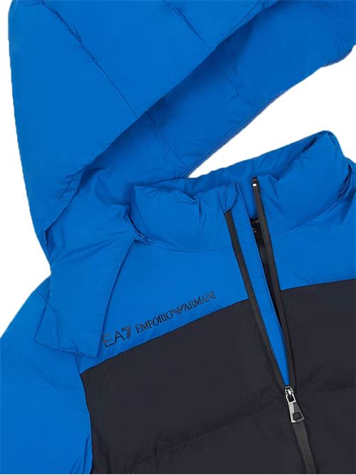 EMPORIO ARMANI Boy's Colour Block Down Jacket EA7 | 6DBB081562