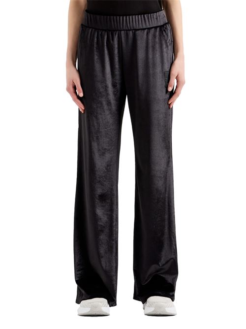 EMPORIO ARMANI Pantaloni ampi Athletic Velour EA7 | 6DTP761200