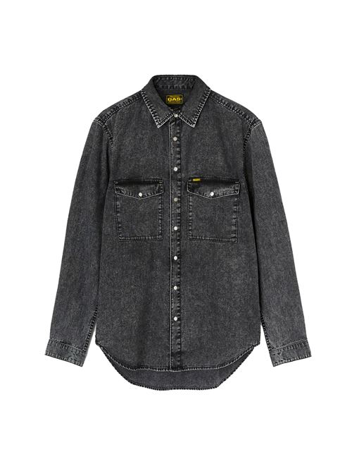 GAS Camicia Daddy Shirt in Denim GAS | 15121301100173BM