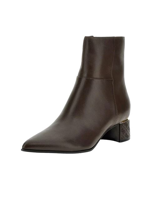 GUESS Lukkie Leather Boot GUESS | FLFLUKLEA10BROWN