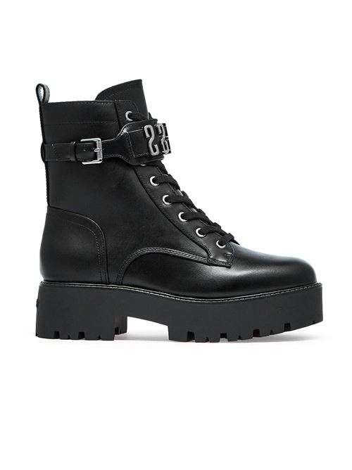 GUESS Vaires Faux Leather Boot GUESS | FLTSOMELE10BLACK