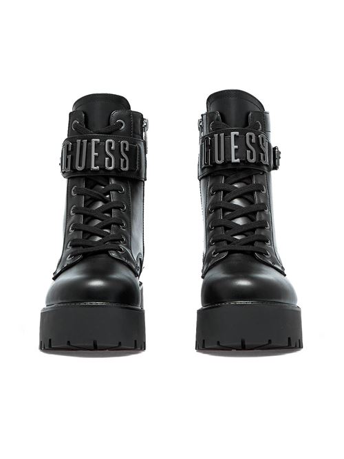 GUESS Vaires Faux Leather Boot GUESS | FLTSOMELE10BLACK