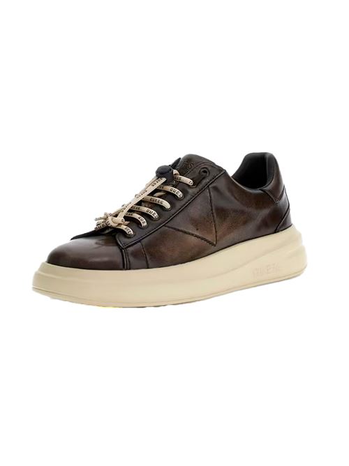 BLAUER Sneakers Elba vera pelle GUESS | FMTEBRLEA12BROBE