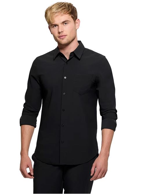 GUESS Camicia  in nylon tech stretch GUESS | M3YH34WFKM0JBLK