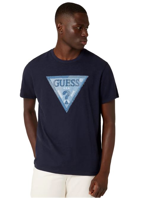 GUESS T-shirt patch logo triangolo GUESS | M4BI29KCH21G7V2