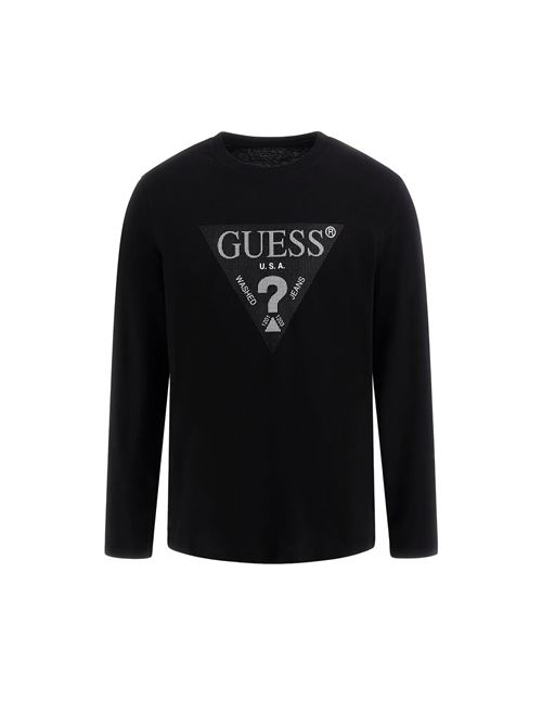 GUESS Maglia con logo a triangolo GUESS | M4YI06I3Z14JBLK