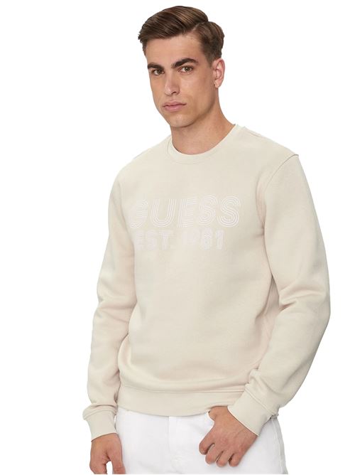 GUESS Stretch Crewneck Sweatshirt GUESS | M4YQ08K9Z21G1I6