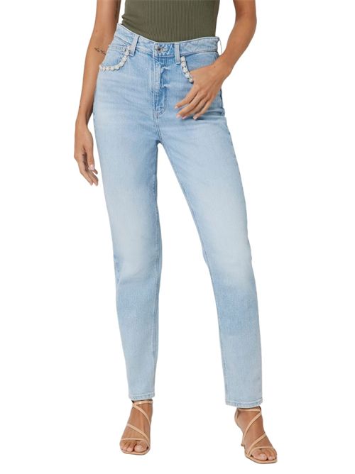 GUESS Mom Jeans in Denim GUESS | W4YA21D5DD6R4DI