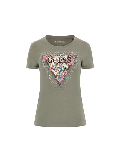 GUESS Stretch flower logo t-shirt GUESS | W4YI26J1314G9D5