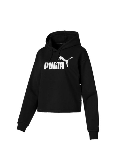 PUMA Felpa cropped con logo Essentials PUMA | 58686901