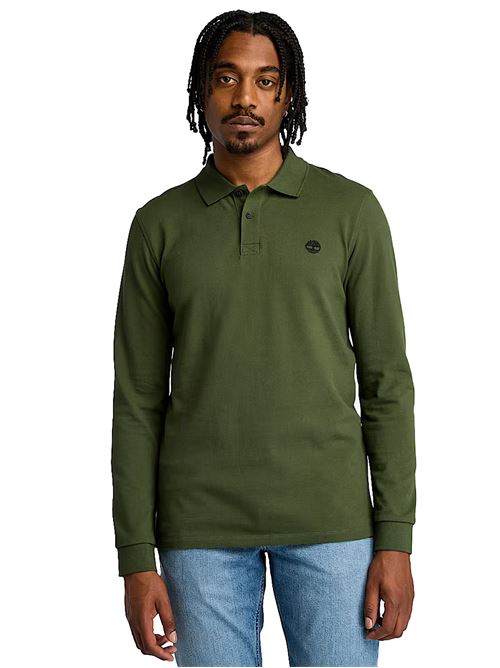 TIMBERLAND Polo M/L in Piqué Millers River TiMBERLAND | TB0A6VD2EIN1