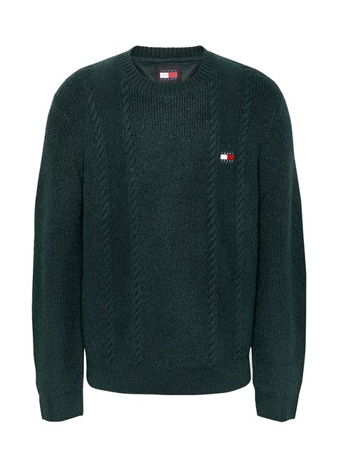 TOMMY JEANS Slim fit knitted sweater TOMMY | DM0DM19440CWG