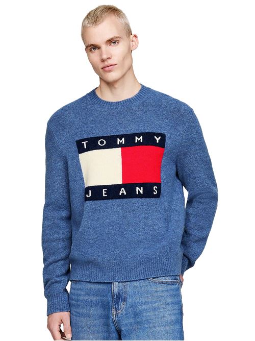 TOMMY JEANS Maglioncino mélange con lana TOMMY | DM0DM19442C8T