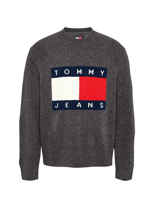 TOMMY JEANS Maglioncino mélange con lana TOMMY | DM0DM19442PUB