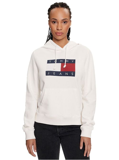 TOMMY JEANS Felpa in cotone con cappuccio TOMMY | DW0DW18654YBH