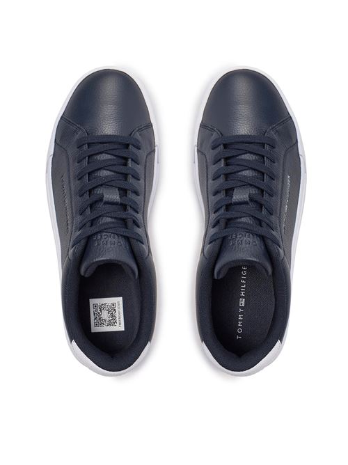 TOMMY HILFIGER Sneaker in pelle zigrinato TOMMY | FM0FM04972DW5