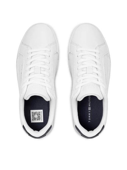 TOMMY HILFIGER Sneaker in pelle zigrinato TOMMY | FM0FM04972YBS