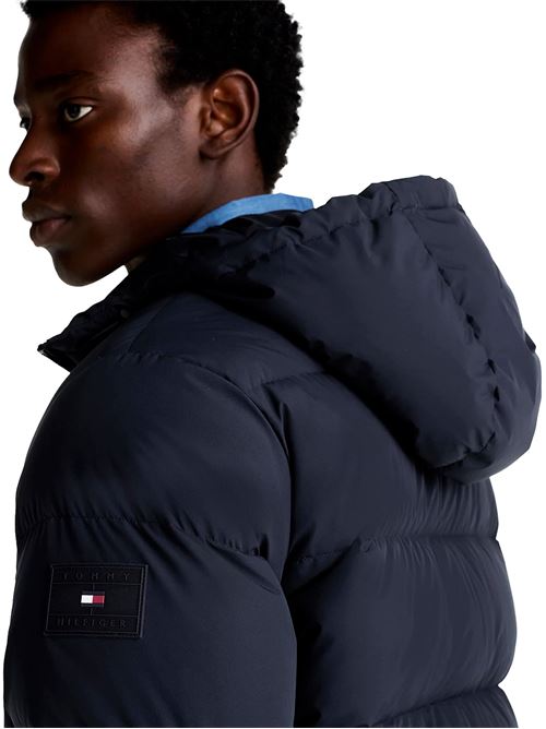 TOMMY HILFIGER Down Jacket with Hood TOMMY | MW0MW36599DW5