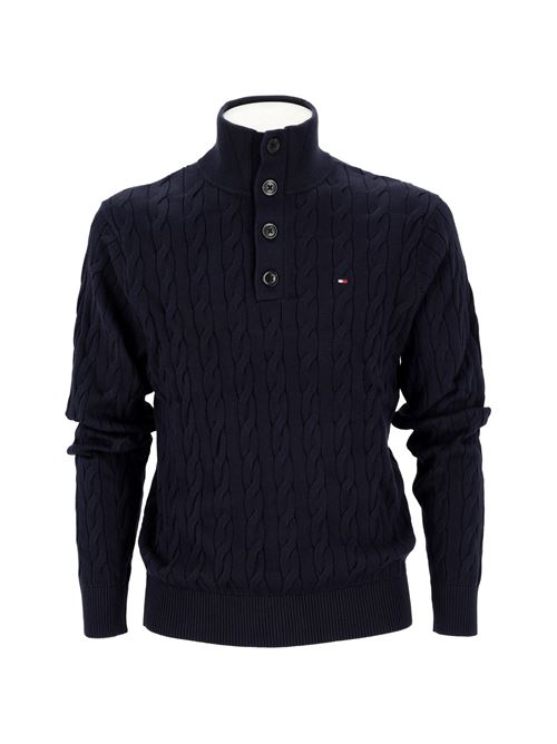 TOMMY HILFIGER Maglioncino a trecce TOMMY | MW0MW37330DW5