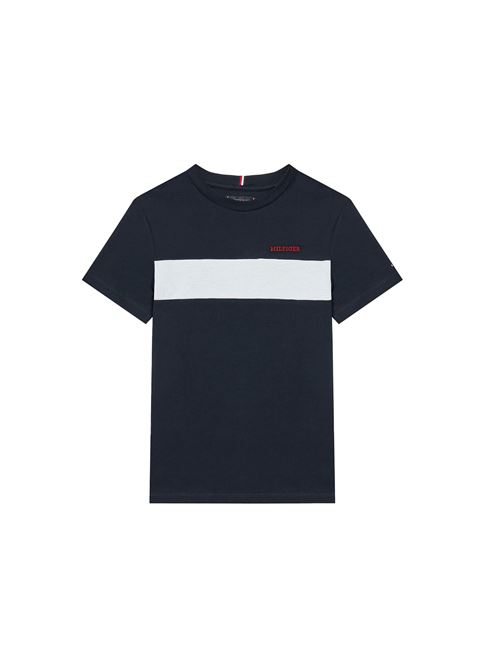 TOMMY HILFIGER Colorblock T-shirt for Children TOMMY | THKB0KB09142JDW5