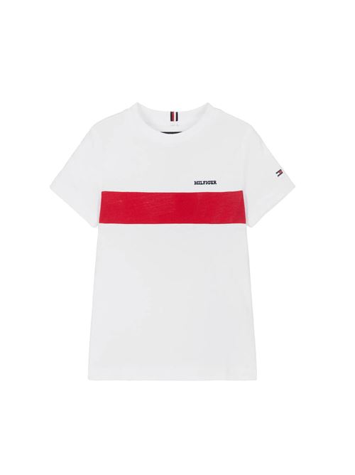 TOMMY HILFIGER Colorblock T-shirt for Children TOMMY | THKB0KB09142JYBR