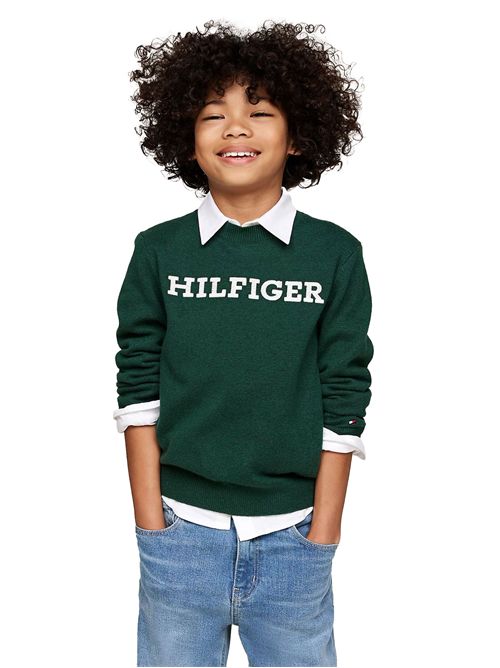 TOMMY HILFIGER Maglioncino con logo per Ragazzi TOMMY | THKB0KB09249TL6K