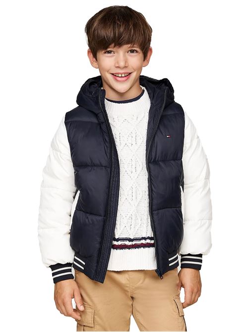 TOMMY HILFIGER Boys' Color Block Down Jacket TOMMY | THKB0KB09465TDW5