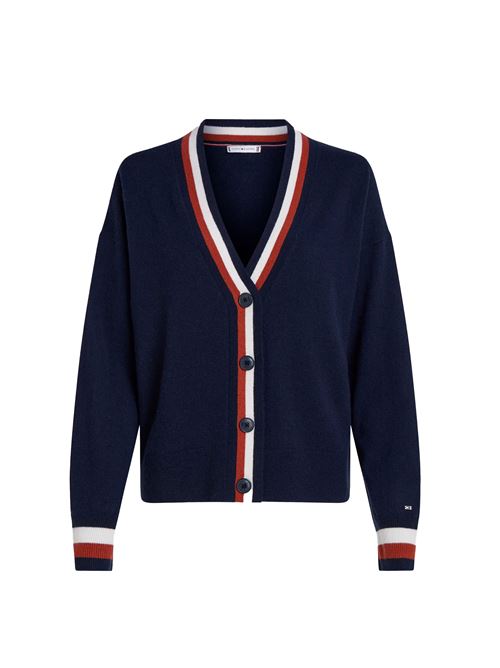 TOMMY HILFIGER Maglioncino in lana a righe TOMMY | WW0WW42151DW5