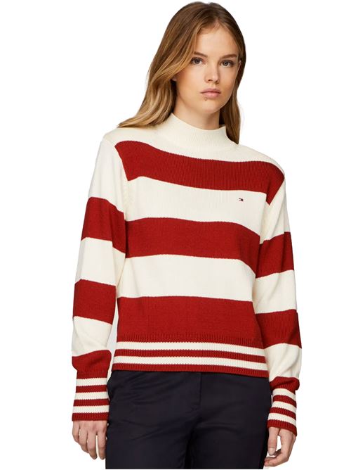 TOMMY HILFIGER Maglione collo alto da Rugby TOMMY | WW0WW42155XNN